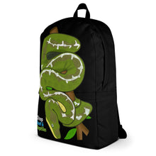 Load image into Gallery viewer, Shop Reef n Reptiles Emerald Boa Backpack