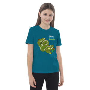 Shop Reef n Reptiles Unisex Organic cotton kids t-shirt