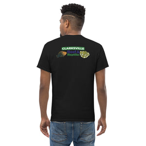 Clarksville Shop Reef & Reptiles Style Two Men's Cotten T-Shirt