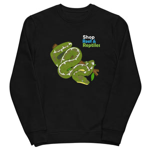 Shop Reef n Reptiles Unisex Eco Sweatshirt